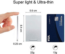 ZCCL Specchio Pieghevole Portatile, Specchio per Trucco Compatto Pieghevole da Tavolo Piccolo Ultra Sottile Resistente Unisex per Viaggi (Dimensioni: Piccolo)