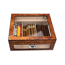 Scatola Per Sigari Humidor Con Umidificatore - Humidor Con Igrometro Digitale - Humidor Desktop