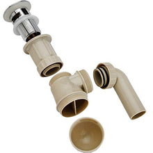 Gangkun 304 Tubo di Scarico per lavabo/Deodorante/Rame Pieno/Flap/Tubo di Scarico per lavabo