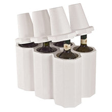 Propac Z-CANT6 Cantinetta Portabottiglie in Polistirolo, 35 x 23 x 34.5 cm, Set di 10