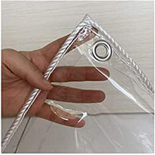 SHIJINHAO Telo Impermeabile Esterno,Tarpa Impermeabile In Vetro Trasparente For Telone, Panno Antipioggia Addensato Da 0,3 Mm In PVC Ad Altamente Trasparente For Fiori Copertura Protettiva, 36 Dimensi