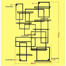 Dongyd Calici Scaffalature Metalliche Con Montaggio A Parete Attaccatura Del Supporto Di Bottiglia Del Vino Wine Wall Mounted Rack |Altezza Regolabile |Wall Hanging Mounted Holder Bottiglia Di Vino |M