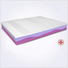 AILIME SRL Materasso Matrimoniale SFODERABILE 160X190 Alto 26 CM in Memory Foam Ortopedico Materasso Prime