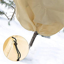 Mediawave Store - Involucro per Copertura Piante Esterne Cappuccio Antigelo Traspirante per Inverno, Telo per Copertura e Protezione Antivento, Fodera Copri Piante Non Assorbente (100 X 80 cm)
