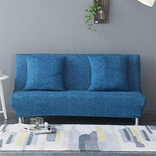 Copridivano senza braccioli, rivestimento in tessuto elasticizzato elastico antiscivolo e coprisedile, divano letto pieghevole Dimensioni: 160-190 cm