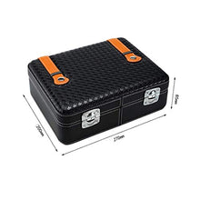 ShiSyan Cigar Box Set Cigar Box Portable Set da Viaggio Cigar Idratante portasigarette Nero può Tenere 25 Cigars [Senza Sigaro] Good Mood, Good Life