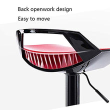 MMWYC Sgabelli da Bar Sgabello Alto Openwork Schienale Sedia Regolabile Altezza Moderna Alt Girevole Sgabelli, 4 Colori, 2 Formati