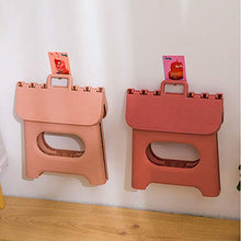 Plhgf Folding Passo sgabello portatile pieghevole di plastica Passo Sgabello, pieghevole Passo Sgabello for bambini, di slittamento non pieghevoli Sgabelli di Cucina Bagno Camera da letto, può contene