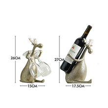 Vino Botte di Rovere, Portabottiglie Da Vino, Alce Retrò Creativo Può Essere Collocato Vino Rosso Vino Ornamenti In Vetro Per Soggiorno Ristorante Bar Decorazioni Armadi Vino, Regali Di Natale Vacanze