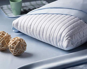 Evergreenweb - Materasso per divano letto pieghevole in poliuretano alto 10 cm, pronto per essere ripiegato sulla seduta, rivestimento anallergico ortopedico ergonomico con lacci di fissaggio