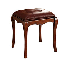 Sgabello da Trucco, Cuscino in Spugna ad Alta Densità, Squisito e alla Moda, Sgabello da Toeletta, Sgabello Pianoforte, 46x38x42cm