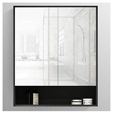 Y&J Specchio Bagno Contenitore, Specchio da Parete Trucco, Specchi Decorativi per Soggiorno, Arredamento Moderno, Armadietto per Camera da Letto