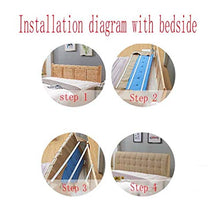 JIAHAOJJ Schienale Letto Testiera Letto Morbido Impacco Ampio Schienale in Tessuto Tatami Letto Matrimoniale Cappuccio Schienale Cuscino Letto (Color : A-with headboard, Size : 90 * 60cm)