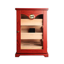 Humidor Cabinet - Vetrina Humidor Con Umidificatore E Igrometro - Humidor Capacità 100 Sigari