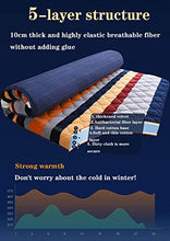 Floor Mattress Futon Mattress,Breathable Fold Futon,Thick Mattress,Double Japanese Sleeping Pad,Soft Futon Floor Mattress,Foldable Roll Up Floor Mattress,B,150x190cm