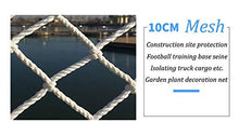 XXN Rete di Sicurezza,Recinzione Rete da Carico Giardino Pianta Ostacolo Obiettivo Backstop Rete Ringhiera Terrazza Balcone Scale Protezione Anticaduta per Bambini Pet Stop Palla Rete Carbone Bianco