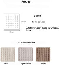 AYCYNI Impermeabile Cuscino da Patio Impermeabile Cuscino da Interno e da Esterno Cuscino Posizione caffè Resistente all'Acqua Cucina in Poliestere, Prato Inglese, Giardino, caffè.