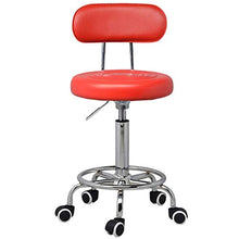 Nlight Sedie da Barbiere Poltrona da Parrucchiere,Sgabello da Lavoro Sgabello Girevole Sgabello Sgabello per Salone Estetico Sgabello per Ambulatorio Medico,con Rotelle,Rotazione Libera di 360°