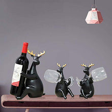 LHQ-HQ Decorazioni Arte Artigianato Vino Decorazione Dispositivo di Raffreddamento Domestico Vino Rack Sala da Pranzo Cervi Pranzo Tavolo da Cucina