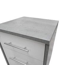 CALITAN FURNITURE FACTORY SP Z O.O. CASSETTIERA Omega Cemento con Frontali Bianco