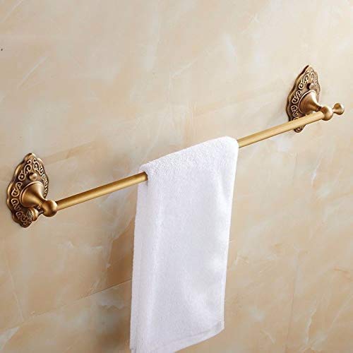 MJMJ Portasciugamano Portasciugamani Portasciugamani in Rame Singolo Accessori da Bagno Portasciugamani(Size:40cm)
