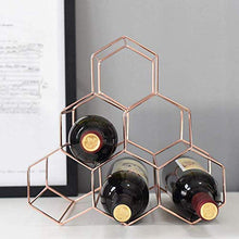 LHQ-HQ Nordic Geometrica Wine Rack Metallo Semplice Domestica UVA Wine Rack Ristorante Living Room Bar Governo del Vino Wine Displa