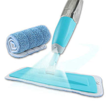 SSAYY Mop Spray Mop Panno per La Pulizia della Testa Combinazione di Pavimenti in Legno Piastrelle in Ceramica Mop Automatico Strumenti per La Pulizia della Casa Asciutta