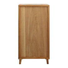 Rebecca Mobili Cassettiera Comò 6 Cassetti Legno Marrone Bianco Verde Design Contemporaneo Arredo Ingresso Salotto (cod. RE6051)