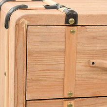 ROMELAREU Cassettiera in Legno Massello di Abete 91x35x73 cm Arredamento Armadietti e portaoggetti Armadietti e stipi