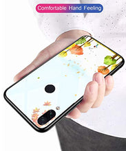 Suhctup Compatibile con Xiaomi Mi A3 / CC9e Custodia Protettiva in Vetro Temperato 9H + Cornice Paraurti in TPU Silicone Morbido Assorbimento degli Urti a 360 Gradi Protezione -Libellula