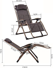 HaoLi Reclinabile Pieghevole, Lettini Prendisole Letto Pieghevole Sedie reclinabili da Giardino Regolabili Sedia Relax da Ufficio Portatile con Supporto poggiatesta, Lettino Prendisole