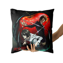 Scroll sport Death Note Poliestere Cuscino Copri Cuscino Quadrato Cuscino di Divano Luce Super Morbido Cuscino Copertura Divano Auto Decorazione Casa 18"X18