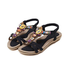 Women's Casual Strappy Sandal Donna Sandali Bassi, Moda Comode Morbido Antiscivolo Ciabatte Casa Infradito, Punta Aperta Spiaggia Esterno Scarpe Piatto Tonda Scarpe Comodi Tinta Unita,A,37