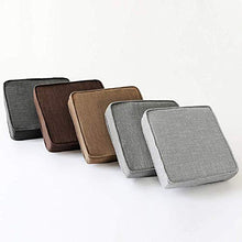 Cuscino del sedile imbottito quadrato, spugna addensare poltrona cuscino cuscini patio mobili per pavimento pavimento pavimento pavimenti alimentari poltrona da esterno cuscinetto per sedia da esterno