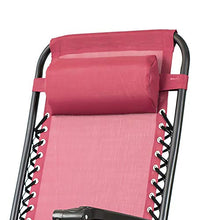 Lettini Prendisole Zero Gravity,Poltrona Relax Reclinabile Portatile Da Giardino Con Poggiatesta Rimovibile,Capacità Di Carico 150 Kg,Per Esterno/Campeggio/Giardino/Patio/Prato