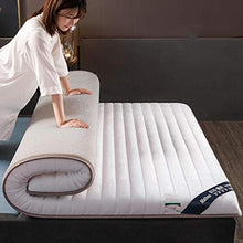 Spesso flanella Materasso Materasso in lattice, gomma piuma di memoria rimbalzo lento Tatami, adatto for la famiglia copriletto letto matrimoniale king size, Lana Inverno corallo del panno di spessore