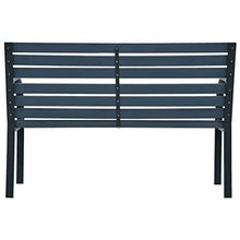 Kshzmoto Panchina da Giardino, Sedie da Giardino Panchina da Giardino per Esterni Patio Decor Posti a Sedere Panchina per Ingresso Legno Grigio
