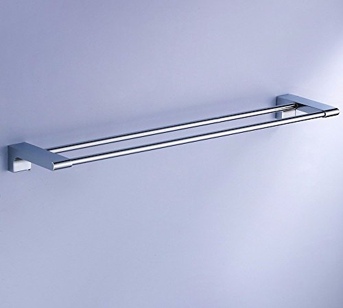 MBYW Portasciugamani Moderno Minimalista Portasciugamani Elegante per Il Bagno di Moda Portasciugamani da Bagno Minimalista Europeo, Tutto in Materiale di Rame da 60 cm