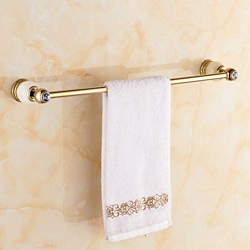 LCBLC Portasciugamani Da Bagno In Giada Singolo Portasciugamani In Marmo Antico Rame Portasciugamani Singolo In Oro 60 Cm