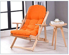 Jjwwhh Sitzsack Stühle Faltbare Liege Sofa Stuhl Klappbalkon Siesta Liege Massivholz Sofa Stuhl/C