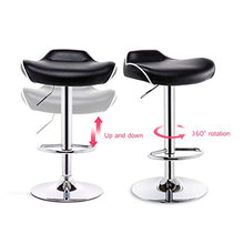 JXXDDQ Sedia Bar, Sgabello Alto, Sedia Elevabile A Casa, Sgabello Alto, Poltroncina Reception, Set di 2 (62-82cm) (Color : Black, Size : 41cm)