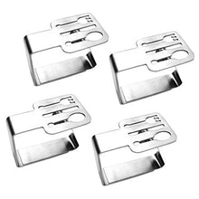 harayaa 8 Pezzi Clip Stabili Tovaglia Argento Supporto Resistenza All'aperto Picnic Barbecue - D