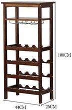 PWZ Pratica Semplicità Domestica Hou Semplicità Pratica Casa Solido Legno Casa Moderna Creativa Armadio per Vino Porta Bicchiere Di Vino