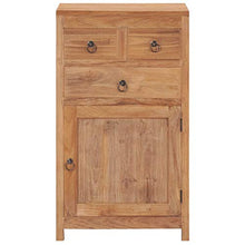 vidaXL Credenza 50x30x90 cm in Legno Massello di Teak