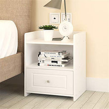 Comodino Comodino Armadio con Cassetto E Ripiano Tavolino Fine Uso Multiuso Mobili for La Casa Bianco Tavolo Multiuso Contenitore tavolini Set Comodino Lato Letto