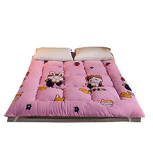 QVIVI Materasso Futon da Pavimento, Materassino Tatami Addensato Materassi Letto Futon Pieghevole Roll Up Dormitorio per Lettino da Terra Divani E Divani 1.2 * 2M