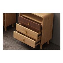 QJL_ANA Moderna semplicità Cassettiera Minimalista Bagagli Night Stand Legno 3 Cassettiera Cassetto Mobili Camera da Letto (Dimensione: 63X40x74cm) Soggiorno Camera da Letto cassettiera