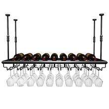 JHGJBJ Hanging cremagliera del Vino del Metallo, Ferro Rosso scaffale Bottiglia di Vino/Appeso cremagliera Bicchiere di Vino, Regolabile in Altezza del Boom 30-60cm (Size : 100x30cm)