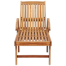Tidyard 2 pz Lettini Prendisole Reclinabili con Tavolino Pieghevole in Legno Massello di Teak,Lettino da Sole Reclinabile in Legno,Sdraio da Giardino Reclinabile in Legno