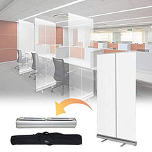 LHDQ Personal Trasparente dello Schermo Igiene Separè da Pavimento Trasparente/Trasparente PVC80cm * 200cm